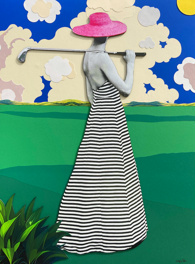 LYNX LASS 36”x48”